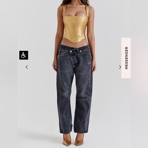 House of CB KARIA Gold Corset